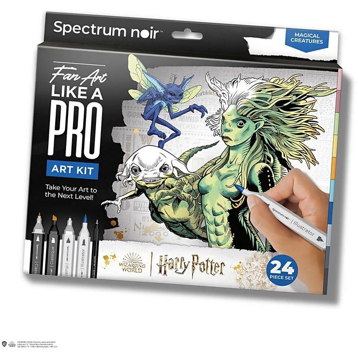 Harry Potter: Magical Creatures Illustration Art Set, image 4