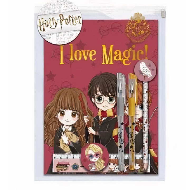 Harry Potter Notebook Set with Accessories, Set of 6