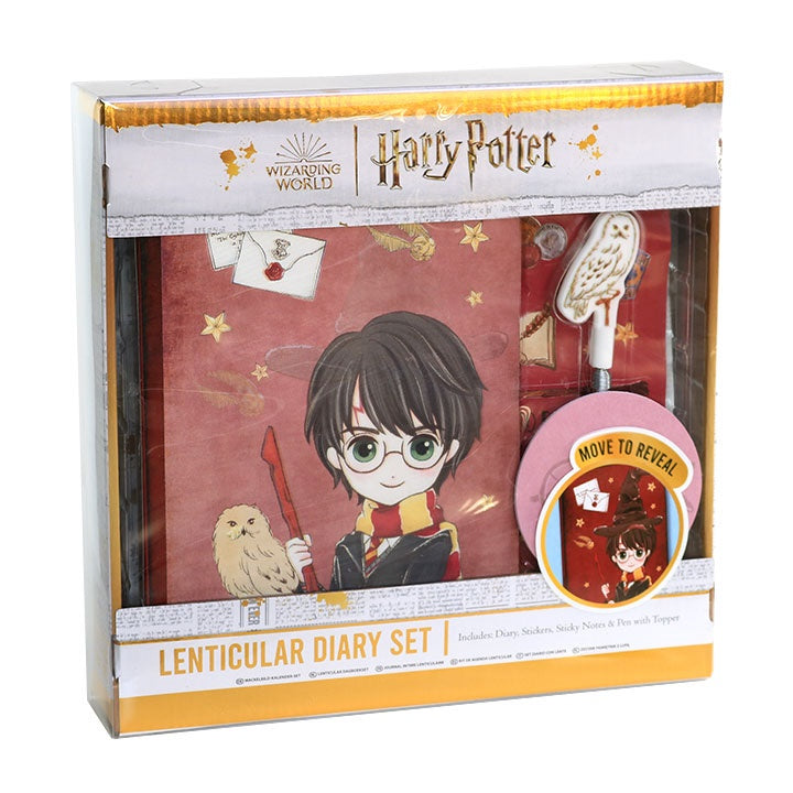 Harry Potter Notebook with Accessories, Set of 4