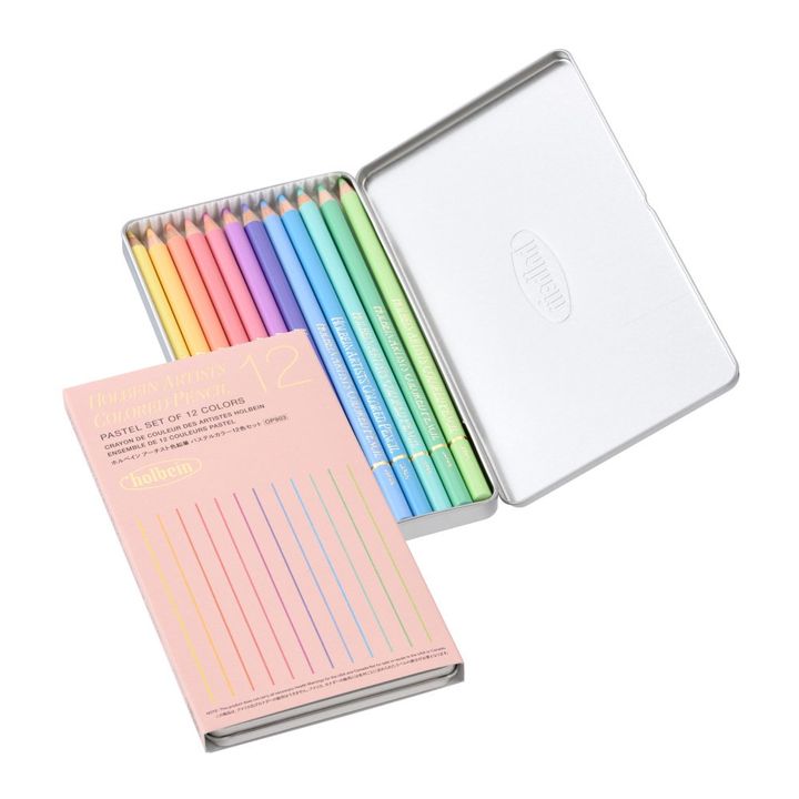 Holbein Artists Colored Pencils, Set of 12 | Various Sets — Image 1