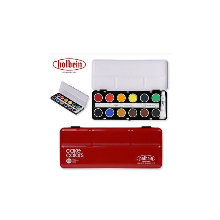 Holbein Watercolor Set Cake Colors Transparent | various sets — image 1