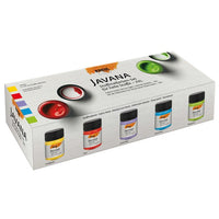 JAVANA Fabric Paint Set for Light-Colored Fabric, 5 x 50 ml