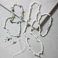 Jewelry-Making Craft Set, Brown-Black Mix