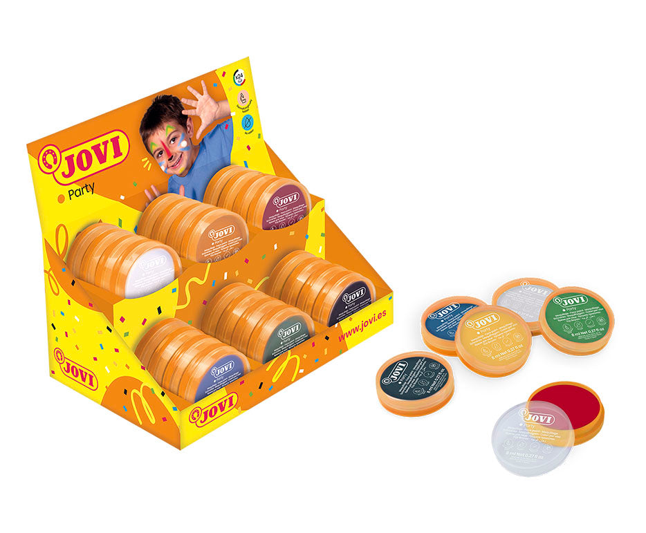 JOVI Face Paint Display 24 x 8 ml