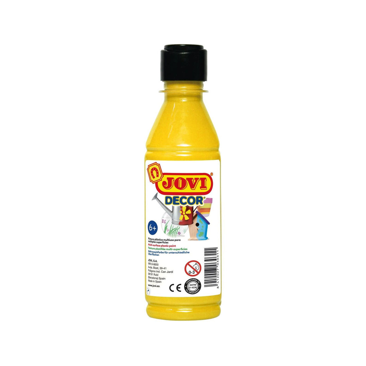 JOVI Jovidecor Acrylic Paint 250 ml – Yellow