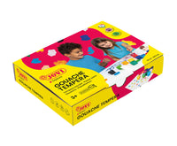 JOVI Premium Tempera Paint Set 12 x 35 ml with Brush