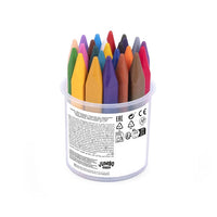 JOVI Triangular Wax Crayons in a Tub, Set of 24 — image 3