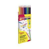 JOVI Triangular Woodless Colored Pencils, Set of 12 — image 3
