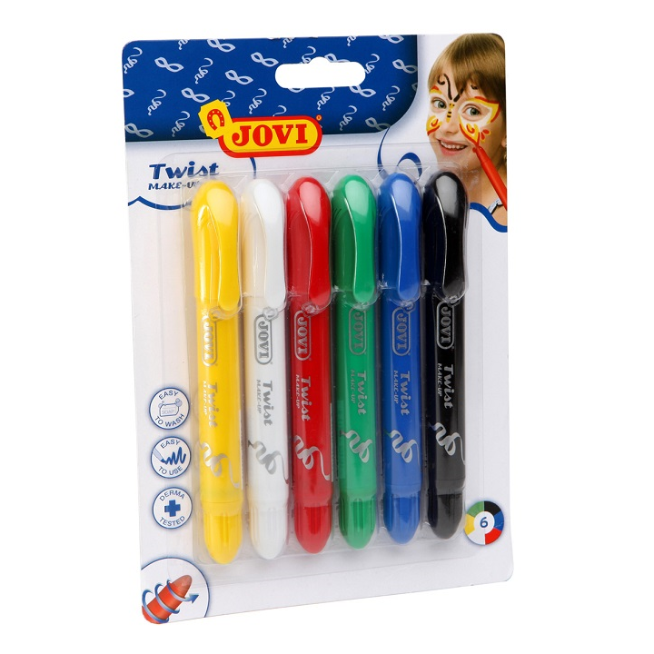 JOVI Twist Face Paint Set, 6-Piece
