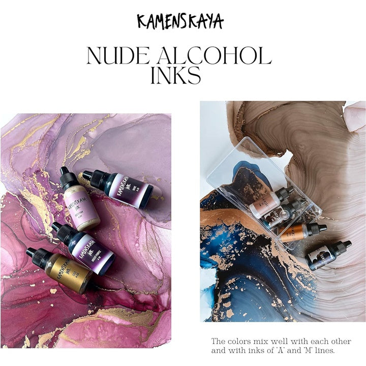 Kamenskaya Nude Alcohol Ink Set, 16 x 15 ml — image 5