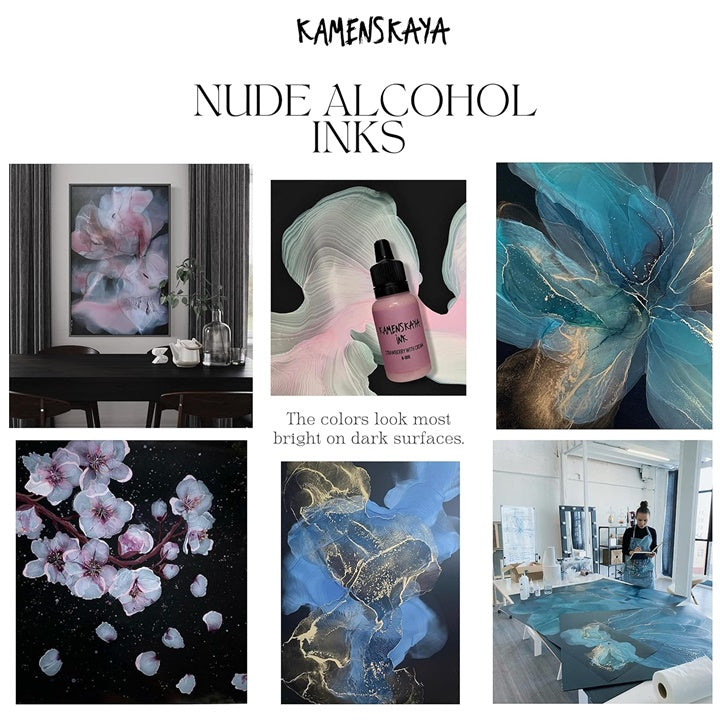 Kamenskaya Nude Alcohol Ink Set, 16 x 15 ml — image 6