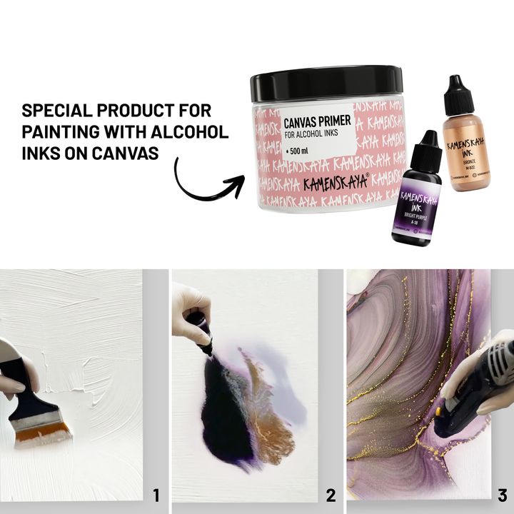 Kamenskaya White Canvas Primer | various volumes — image 2
