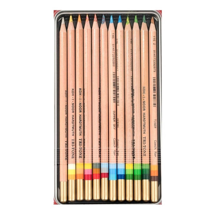 KOH-I-NOOR TRI-TONE Multicolor Pencils | various sets — image 2