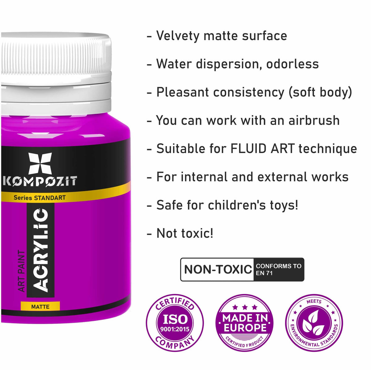 Kompozit STANDART Acrylic Paint 20 ml