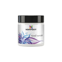 Gloss final acrylic varnish by Kompozit