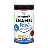 KOMPOZIT PROFI Gloss Acrylic Enamel 0.3 l – Red
