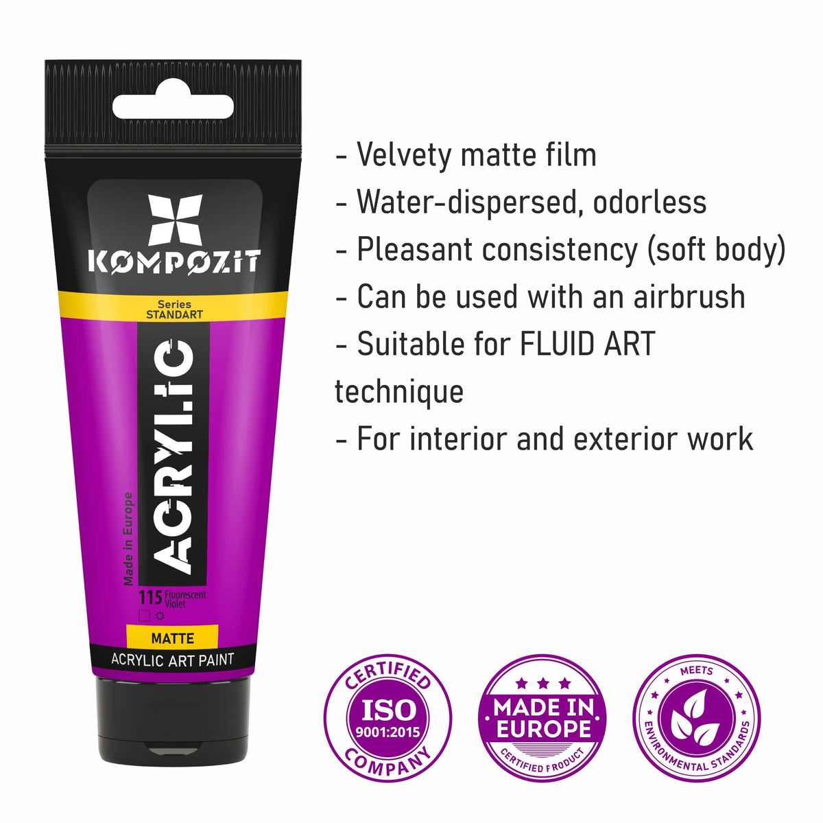 Kompozit STANDART Acrylic Paint 75 ml — image 42