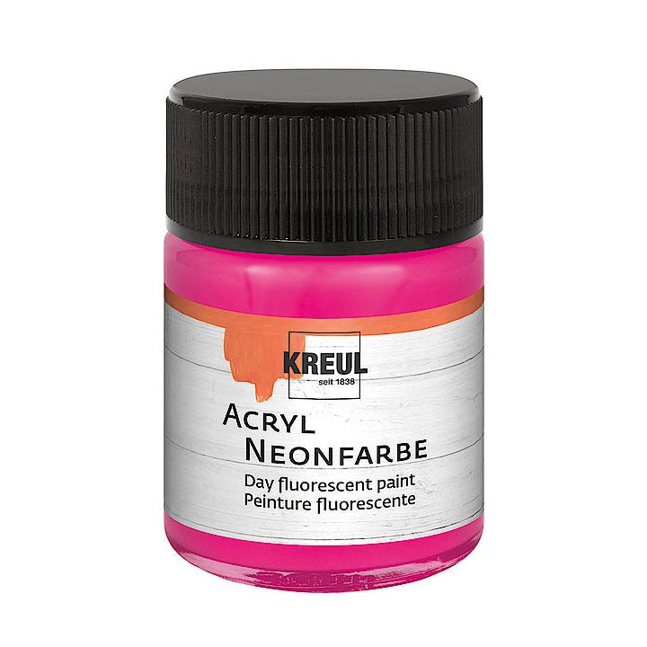KREUL FLUORESCENT Acrylic Paints 50 ml | various colors — image 1