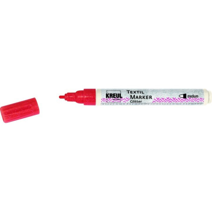 Kreul Medium Glitter Fabric Paint Pens | various shades — image 3