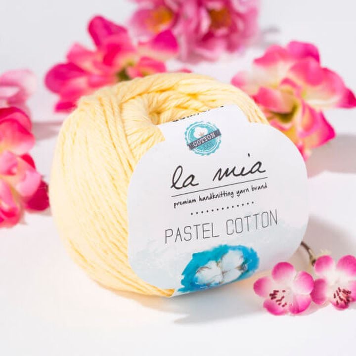 La Mia Pastel Cotton Yarn 50 g | various shades — image 26