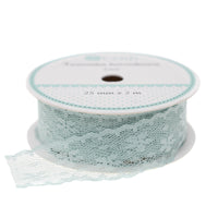 Lace Ribbon 25 mm x 2 m | various colors — image 1