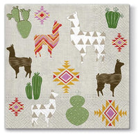 Llama Decoupage Napkins - 1 pc