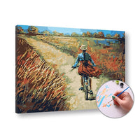 Landscape Paint by Numbers – Intermediate Difficulty | various sizes and framing option — image 1