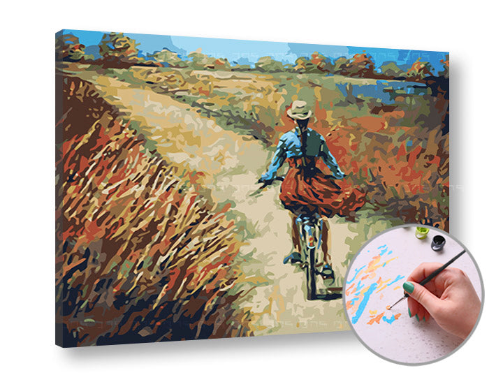 Landscape Paint by Numbers – Intermediate Difficulty | various sizes and framing option — image 2
