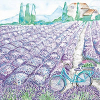 Lavender View Decoupage Napkins - 1 pc