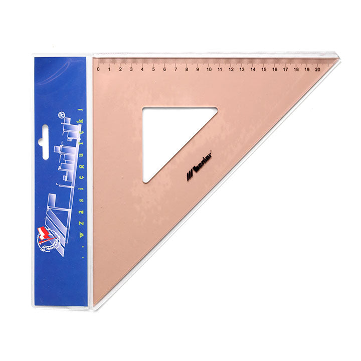 LENIAR Professional Triangle Ruler, 45° / 32 cm