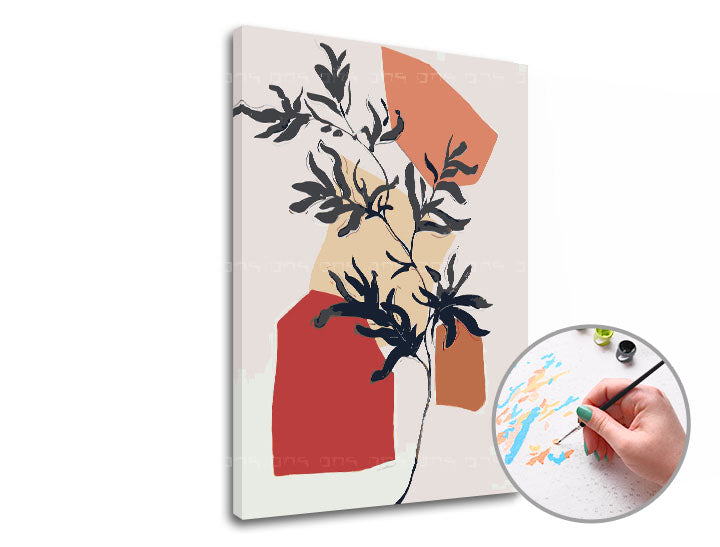 LINE OF NATURE Paint by Numbers | Low Difficulty — image 1