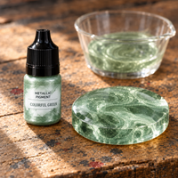 Liquid Metallic Resin Pigment 5 ml – Color-changing Green (Colorful Green)
