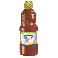 Liquid tempera GIOTTO School Paint 500 ml – brown