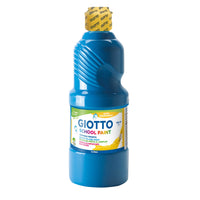Liquid tempera GIOTTO School Paint 500 ml – cyan