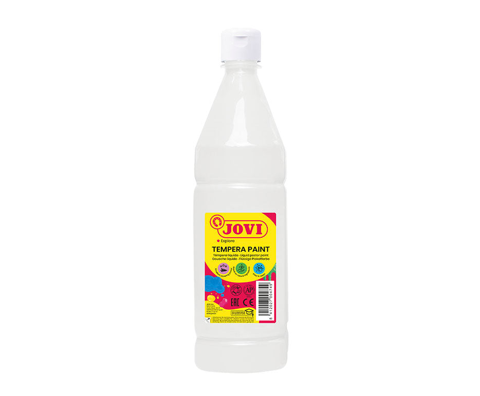 Liquid Tempera Paint JOVI Premium 1000 ml – white