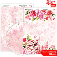 Love Mood Scrapbooking Papers A4 | various motifs - image 1
