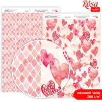 Love Mood Scrapbooking Papers A4 | various motifs - image 5