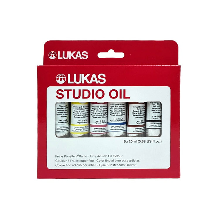 LUKAS Studio Oil Paint Set / 6x20 ml — image 1