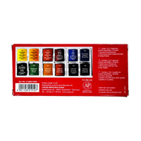 LUKAS Studio Watercolor Paint Set in Plastic Box - 13 pcs