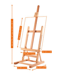 MABEF Basic Beechwood Table Easel