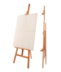 MABEF Basic Lyre Studio Easel Type A Beechwood
