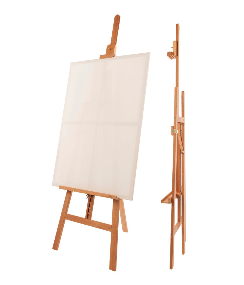 MABEF Basic Lyre Studio Easel Type A Beechwood