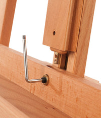MABEF Basic Lyre Studio Easel Type A Beechwood