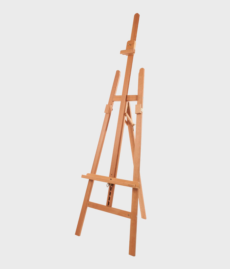 MABEF Basic Lyre Studio Easel Type A Beechwood