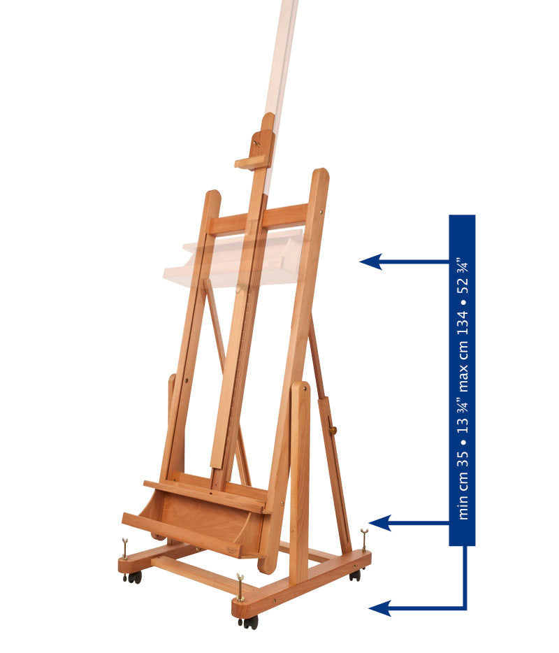 MABEF Convertible H-Frame Studio Easel