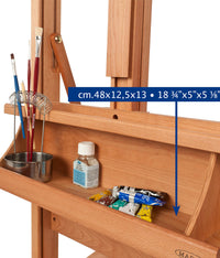 MABEF Convertible H-Frame Studio Easel