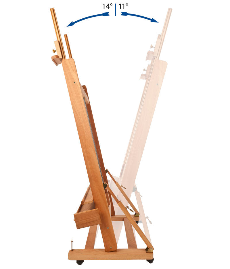 MABEF Double Master Studio Easel H-Frame