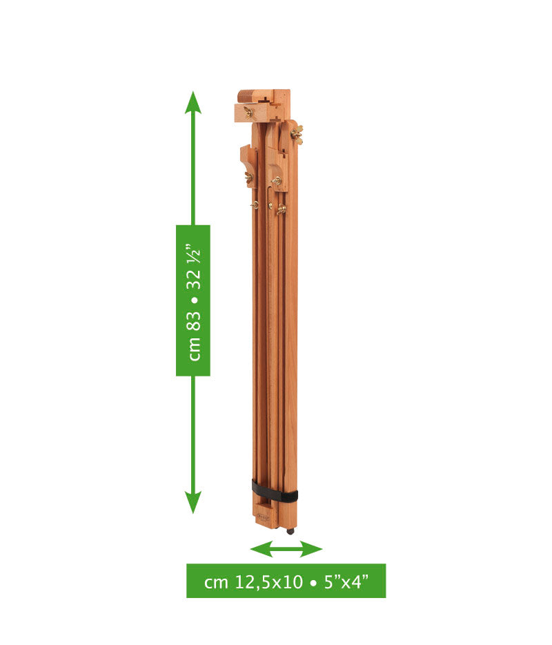 MABEF Folding Beechwood Field Easel
