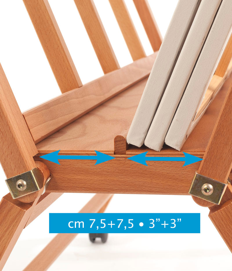 MABEF Large Folding Print and Drawing Rack with Wheels M/40