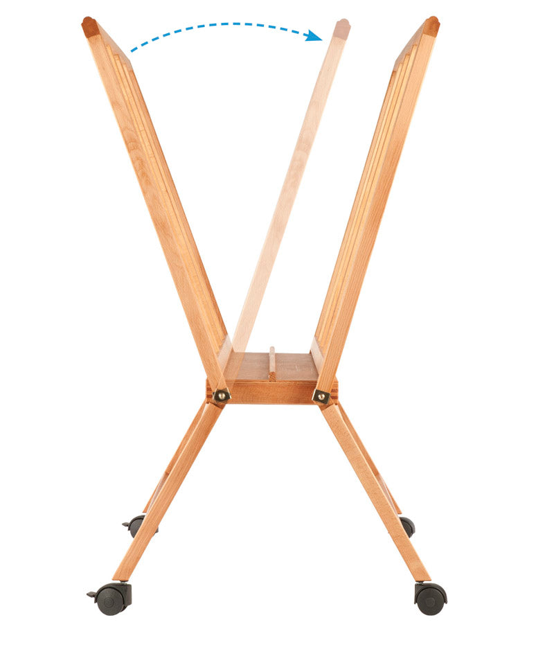 MABEF Large Folding Print and Drawing Rack with Wheels M/40